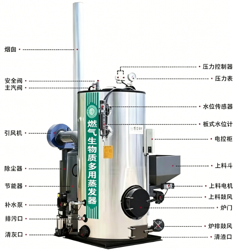 生物质锅炉是如何实现环保的?